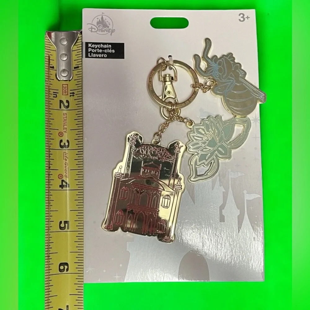 Disney Parks The Princess and the Frog Ray Firefly Metal Keychain NEW